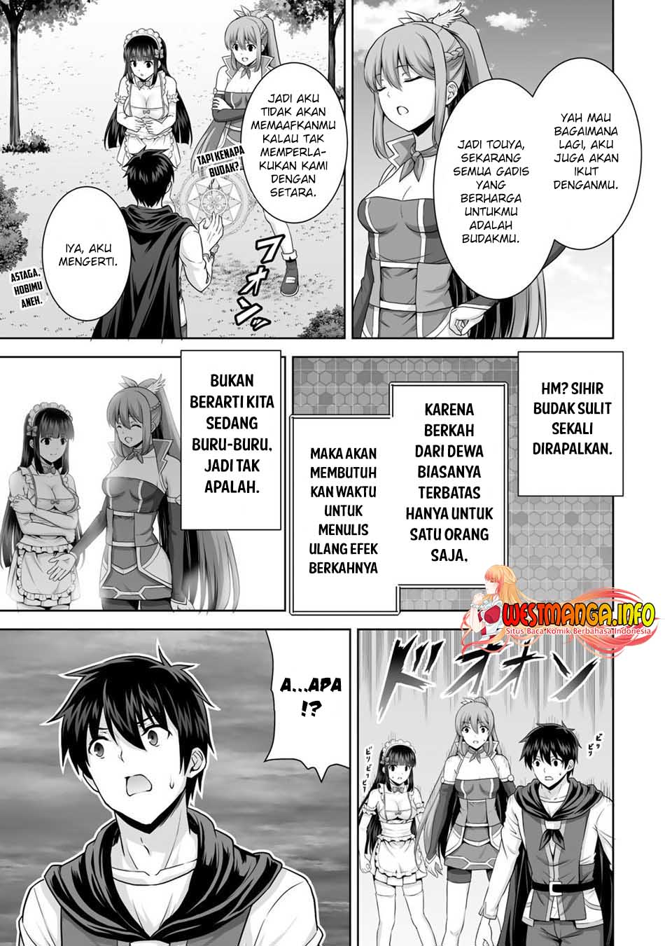 Kami no Techigai de Shindara Zumi de Isekai ni Hourikomare Mashita Chapter 18 Bahasa Indonesia